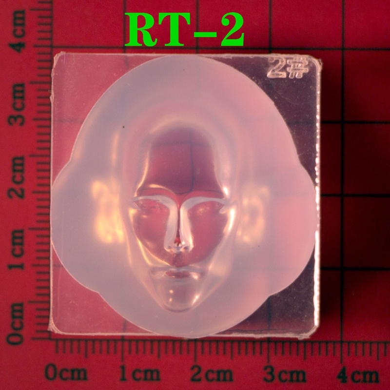 Khuôn Làm Xà Phòng Sáp Thơm Hình Mặt Người 3D Bằng Nhựa Epoxy Resin