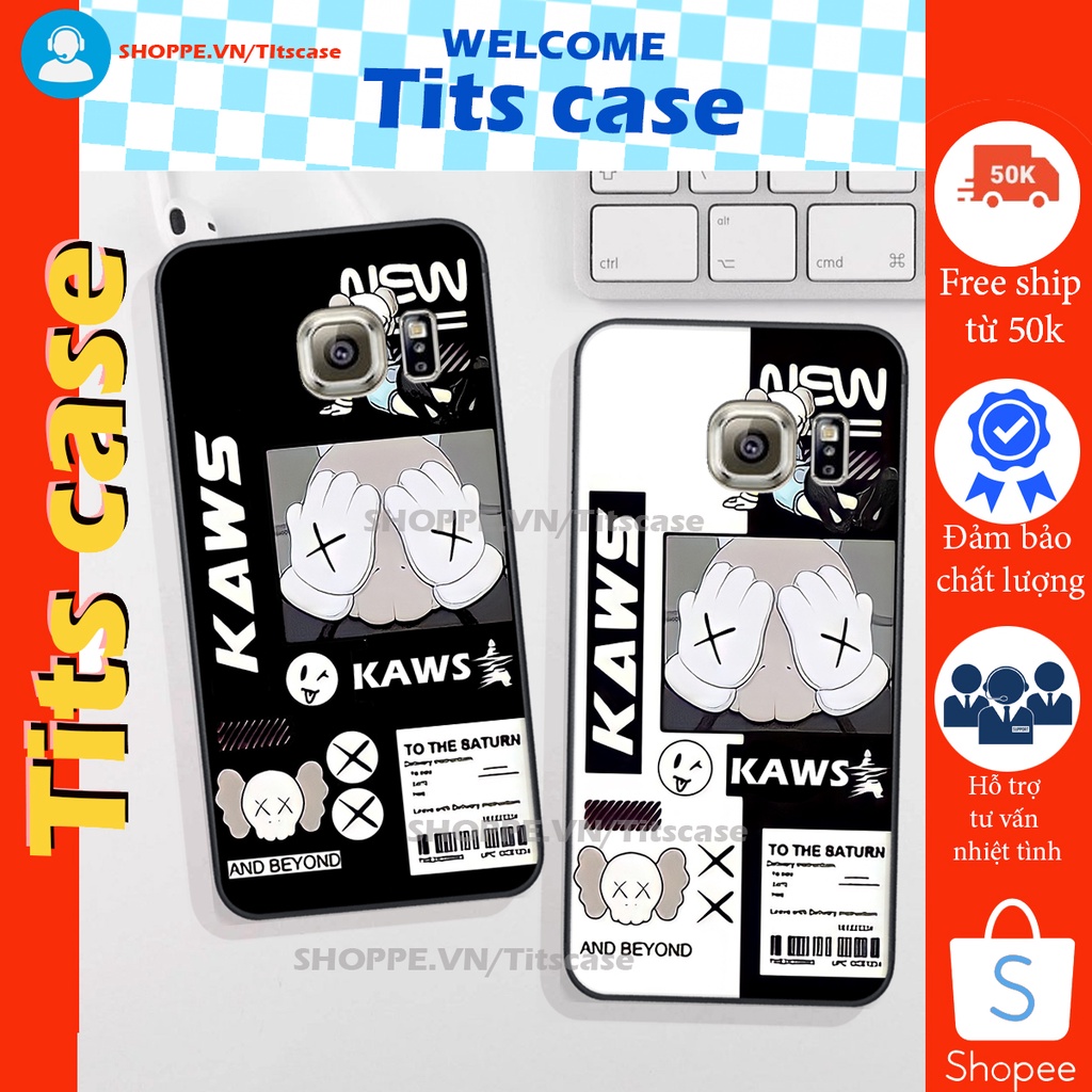 Ốp lưng Samsung Galaxy S6 / S6 EDGE in hình GẤU K@WS- BE@R COOL-CỰC XINH-RẺ-BỂN -ĐẸP