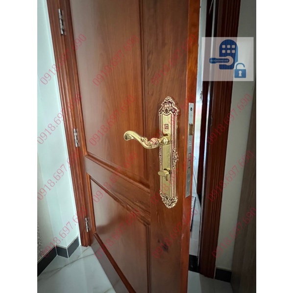 Khoá cửa gỗ loại lớn phù hợp cửa chính Huy hoàng HC8529