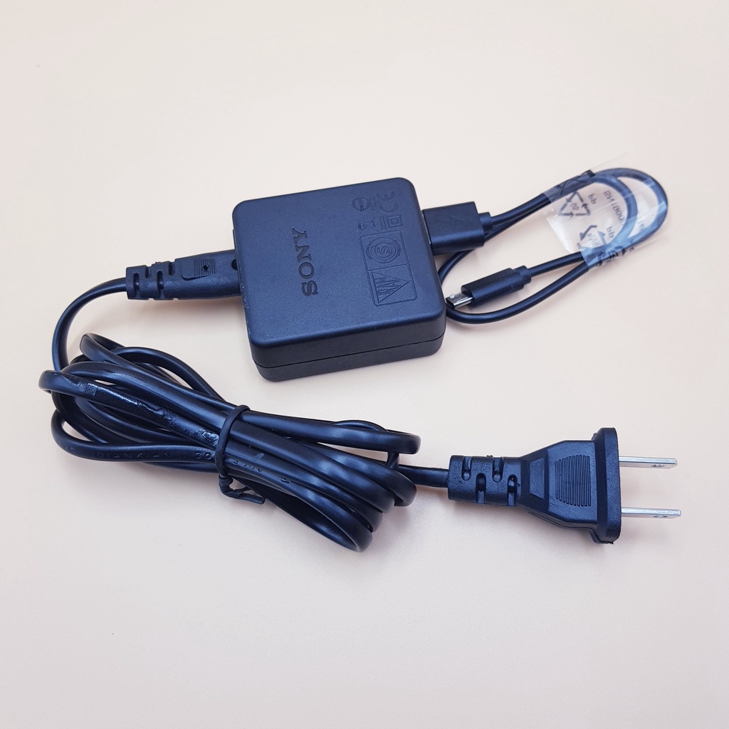 Adapter Cho Máy Ảnh SONY Battery Charger DSC-HX9C HX7 WX7 WX9 WX10 H77 TX10 TX100 J10 TX66 Tặng Kèm Dây USB Micro