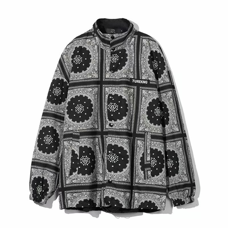 Áo Khoác Bóng Chày Tf1 Hai Mặt Chống Gió Dáng Rộng Thời Trang Xuân Thu Cho Nam