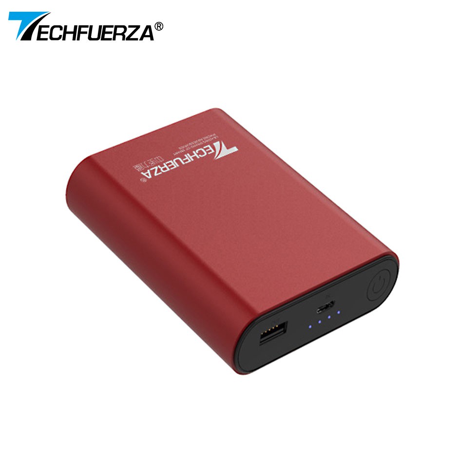 Pin Sạc Dự Phòng 10400mAh TECHFUERZA Z-096 Cổng Sạc 2.1A, Hàng Chính Hãng