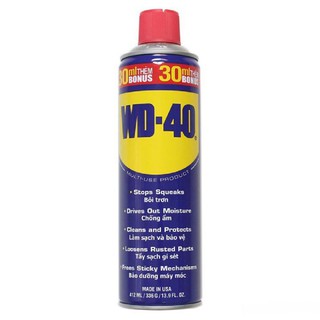Chai Xịt Dầu Bôi Trơn Chống Rỉ Sét Ăn Mòn WD-40 412ml