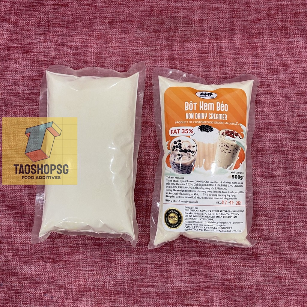 500 Gram Bột kem béo thực vật 35%