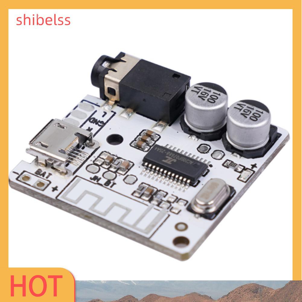 Shibelss Bluetooth Audio Receiver Board Bluetooth 5.0 MP3 Lossless Decoder Module