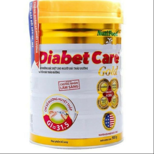 Sữa bột Nutifood Diabet Care Gold 900g (Date mới)