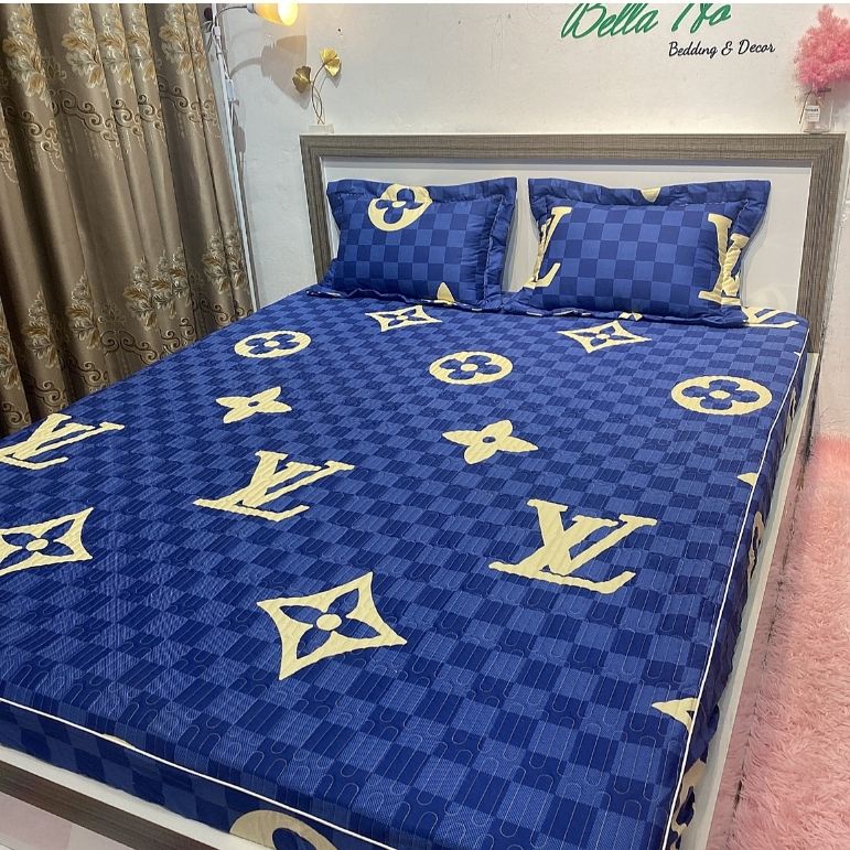 Ga gối trần chun Cottong Hàn , ga gối cottong cao cấp full zize
