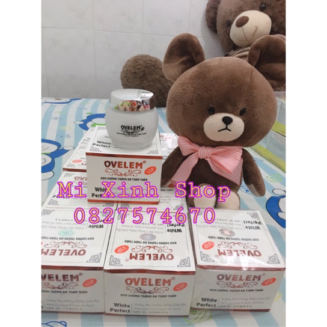 Kem trắng da Ovelem