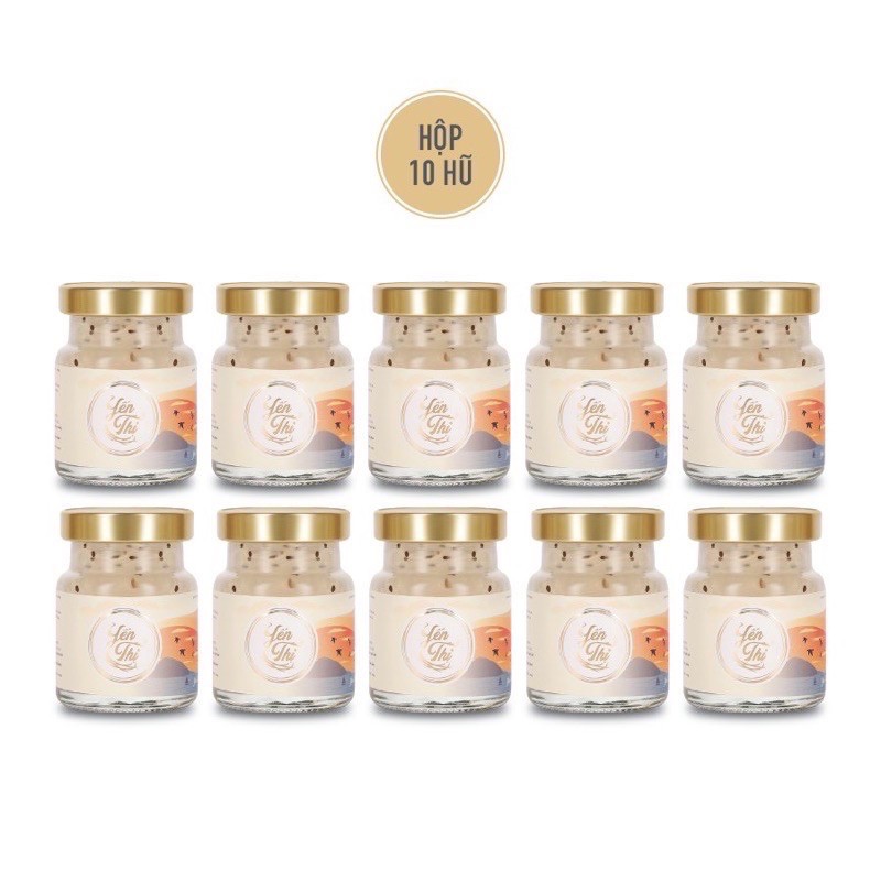 YẾN CHƯNG HẠT CHIA - YẾN THỊ - YẾN HŨ NGUYÊN CHẤT - YẾN TƯƠI CHƯNG SẴN - Hũ yến 12gram 70ml | Thế Giới Skin Care