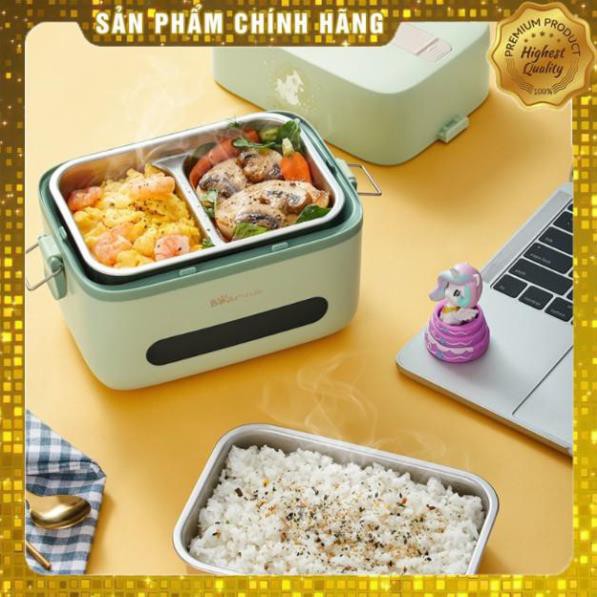 Hộp cơm cắm điện Bear DFH-B12K5, 2 tầng 3 ngăn, sử dụng inox cao cấp 304 | WebRaoVat - webraovat.net.vn