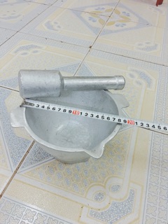 BỘ CHÀY CỐI GANG TRẮNG