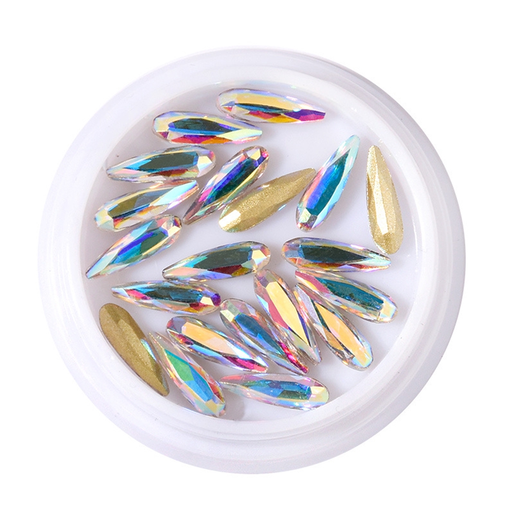 [Hàng mới về] Đá đính móng tay 3d phong cách nghệ thuật