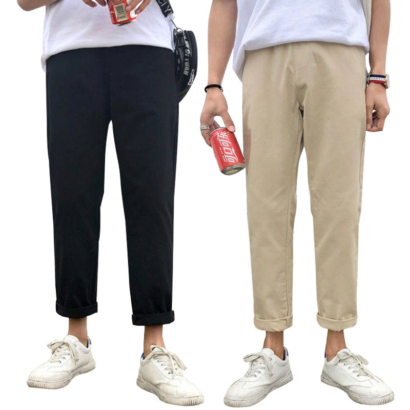 S-5XL Korean men's wide leg khaki pants loose pants for men and women | BigBuy360 - bigbuy360.vn