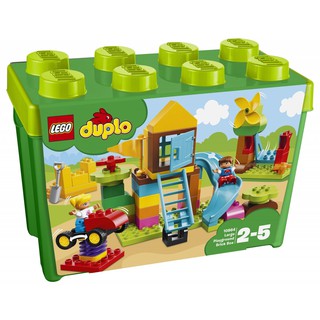 Bộ lắp ráp Khu Vui Chơi Của Bé – LEGO Duplo 10864 Large Playground Brick Box