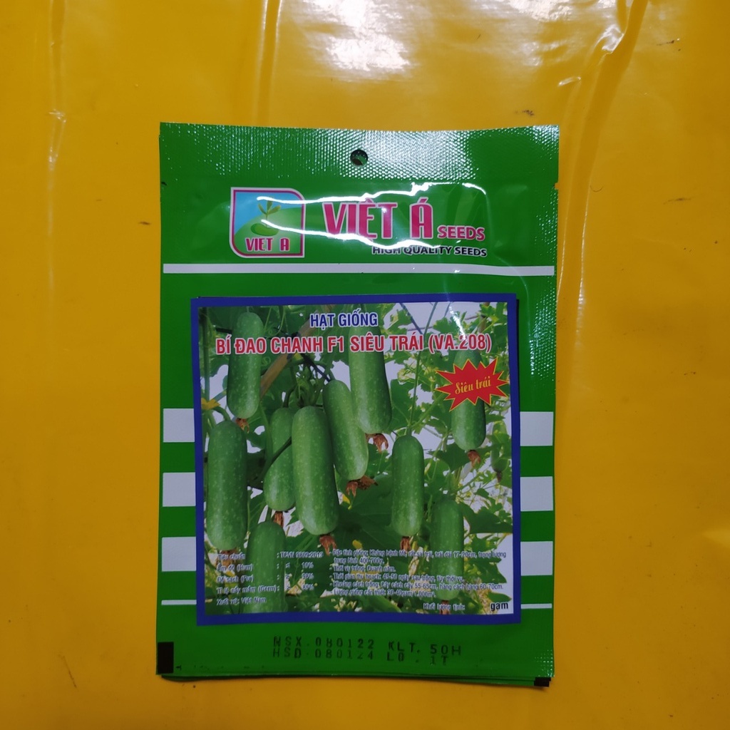 Hạt giống bí đao chanh F1 siêu trái gói 50 hạt
