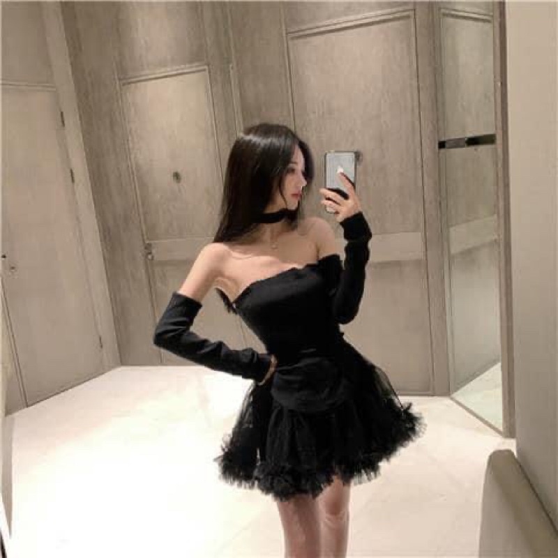 Set áo váy xinh xắn