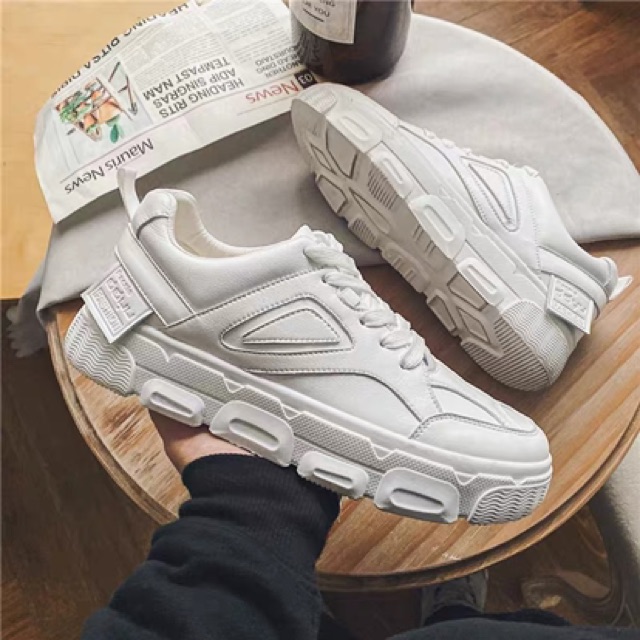 [FreeShip - Hàng xịn] Giày thể thao nam, giày sneaker nam full trắng A2189 | BigBuy360 - bigbuy360.vn