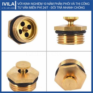 Béc phun sương bằng đồng nguyên chất hình cánh quạt ( ren ngoài 21mm) bán kính lên tới 6-8 mét  206789 [SKM]