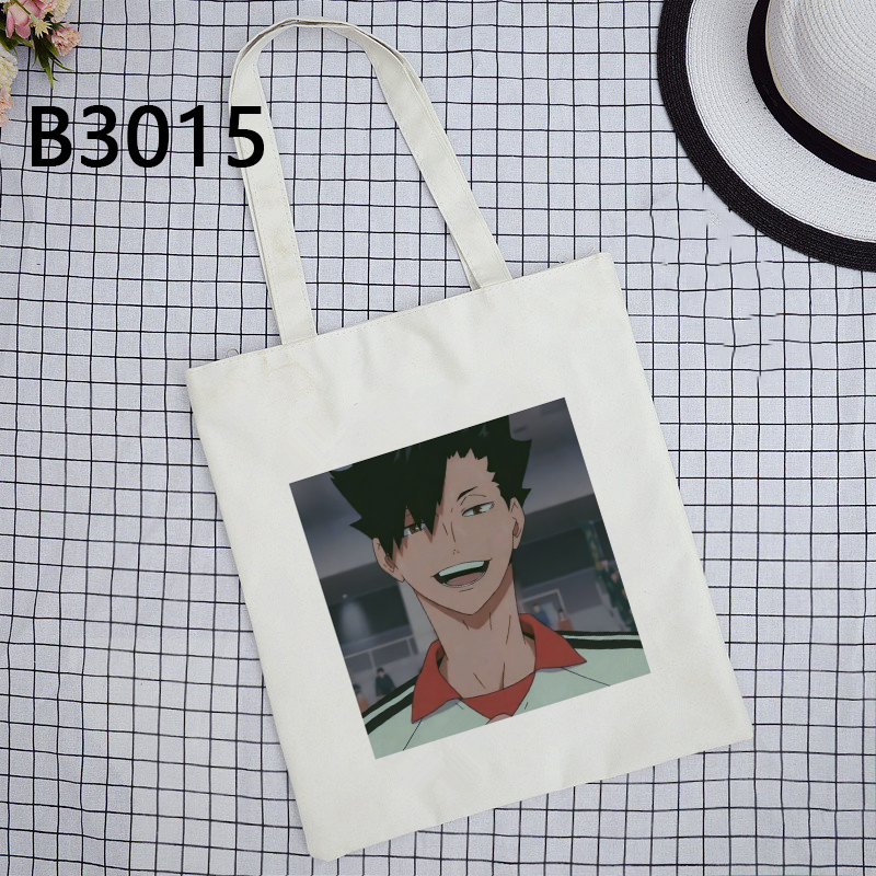 Túi Vải Xách Tay In Hình Anime Haikyuu