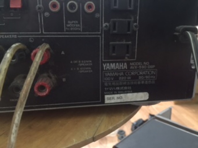 Bán amply yamaha avx 590