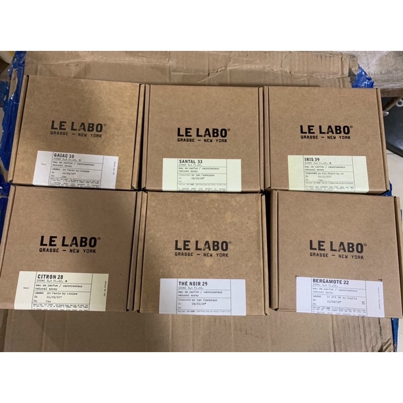 Nước hoa Le Labo - mùi 10 13 22 28 29 33 39
