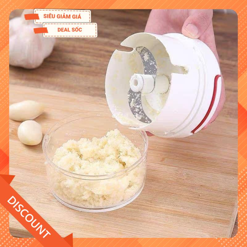 Dụng cụ xay tỏi mini
