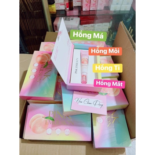Kem Dưỡng Má Hồng - Môi Hồng Thanh Tô Pink Emulsion {Chính Hãng 100%}