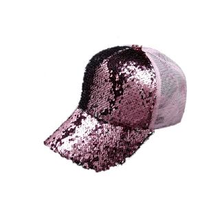 new baseball cap covers the sun men women tongue cap reflective sequins online cap summer women's defense time good hat