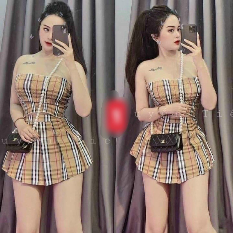 SET BBR HOTGIRL bao xinh ảnh mẫu mặc chụp thật