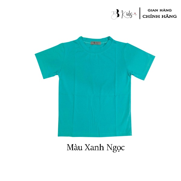 Áo Thun Ngắn Tay Cho Bé BB Kids Chất Liệu Cotton 100% Co Giãn 4 Chiều