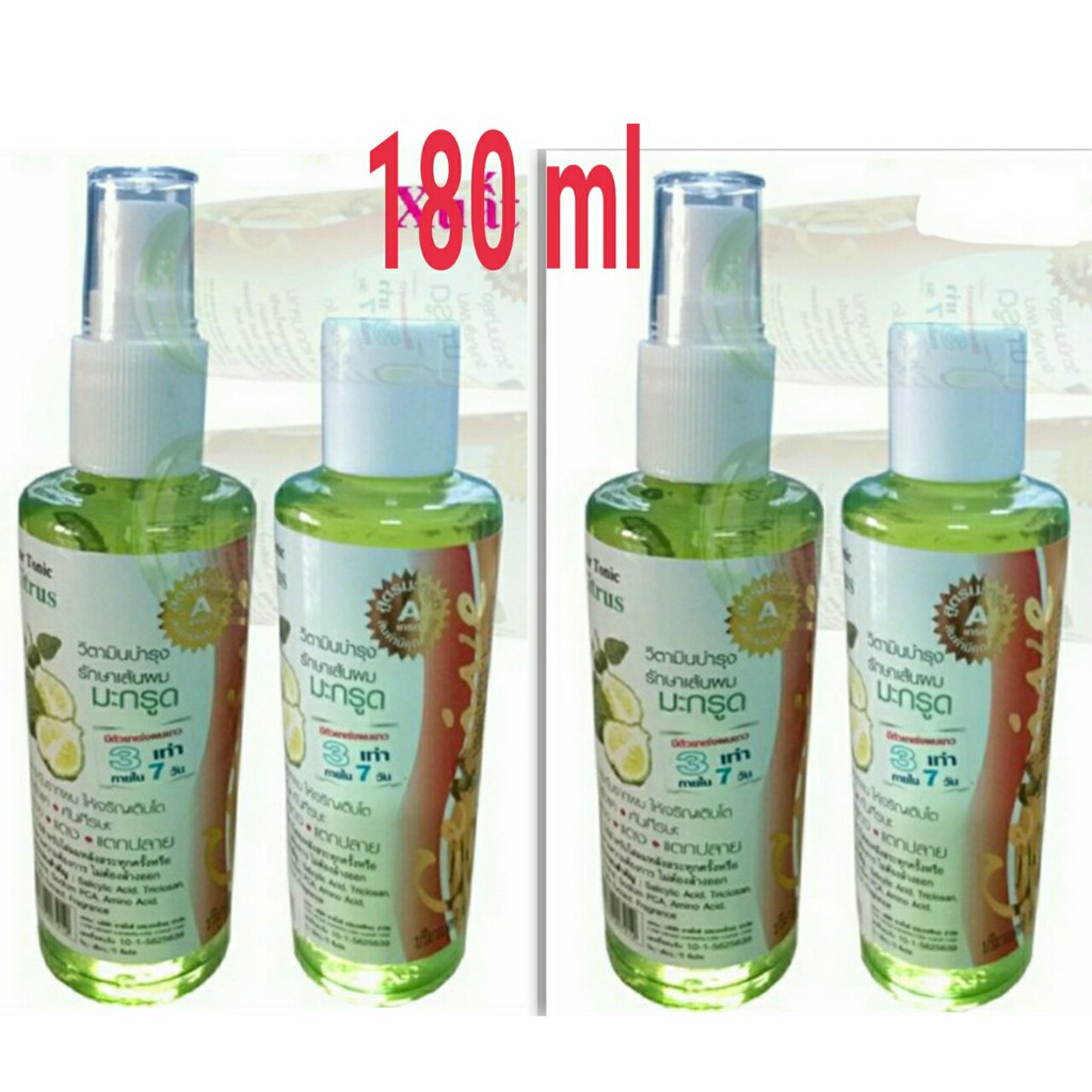 Thuốc Dưỡng Và Mọc Tóc Tinh Dầu Hoa Bưởi Hair Tonic Citrus