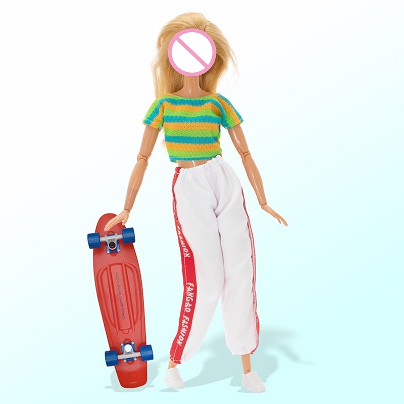 Bộ Quần Áo Thời Trang Handmade Cho Búp Bê 30CM Tỉ Lệ 1 / 6