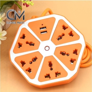 Ổ CẮM ĐIỆN USB ĐA NĂNG HÌNH MIẾNG CAM ĐỘC ĐÁO