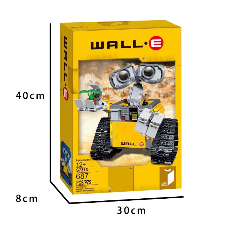 LEGO Mô Hình Lego Robot Biết Yêu Wall E Cao Cấp - Malibu Corner