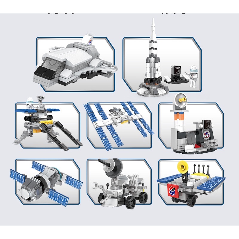 Đồ Chơi Trí Tuệ - Mô Hình Đồ Chơi Lắp Ráp Lego Thần Châu Phi THuyền