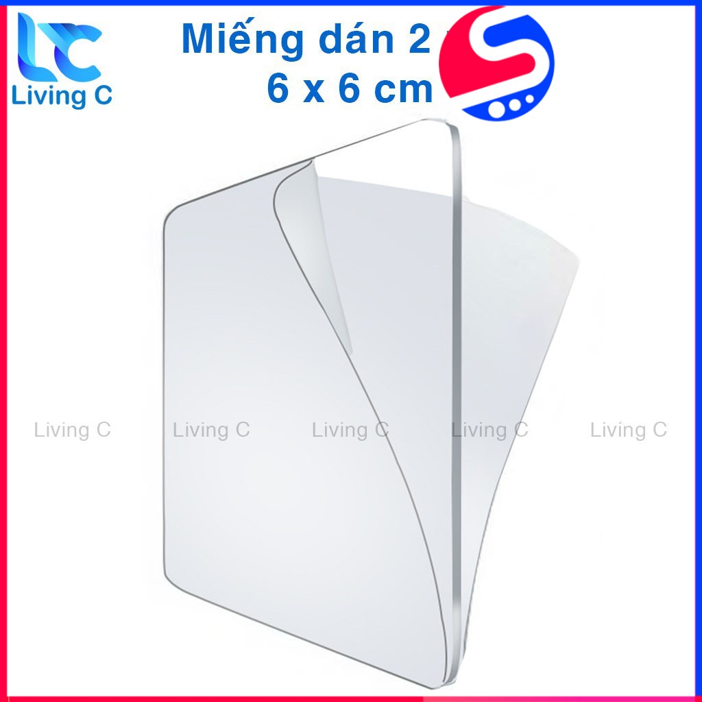 Miếng dán 2 mặt Living C _2M. Gelife , miếng dán siêu dính chịu lực đa năng chống thấm