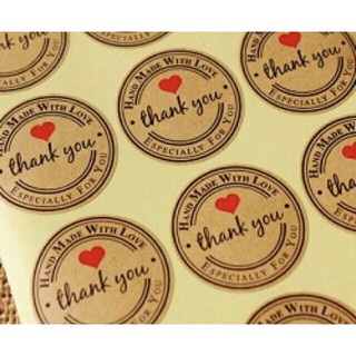 500 tem decal 3cm ( màng) + 200 nhãn hạt macca loại lớn