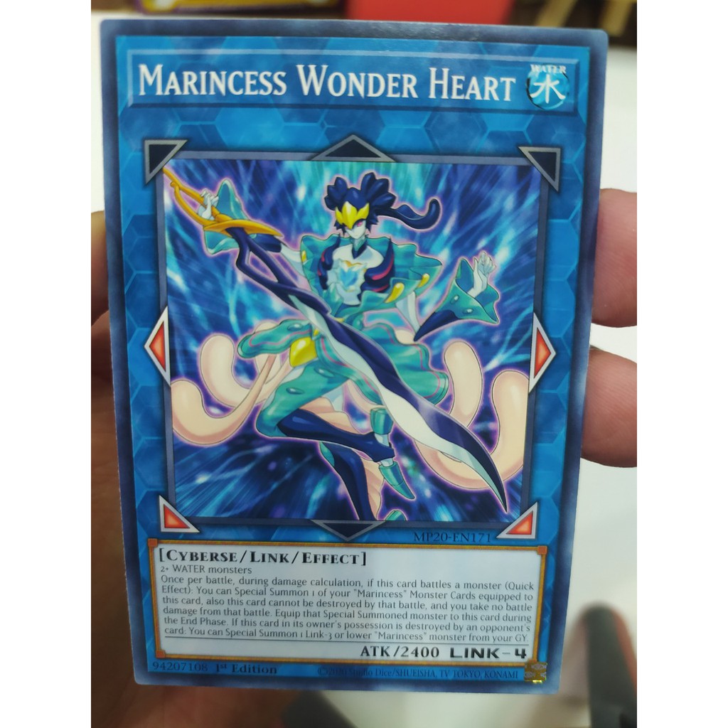 Thẻ Bài Yugioh Marincess Wonder Heart - MP20-EN171 - Common 1st Edition By Hoàng