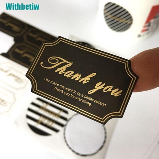 Miếng Dán Trang Trí Chữ Thank You For Supporting My Small
