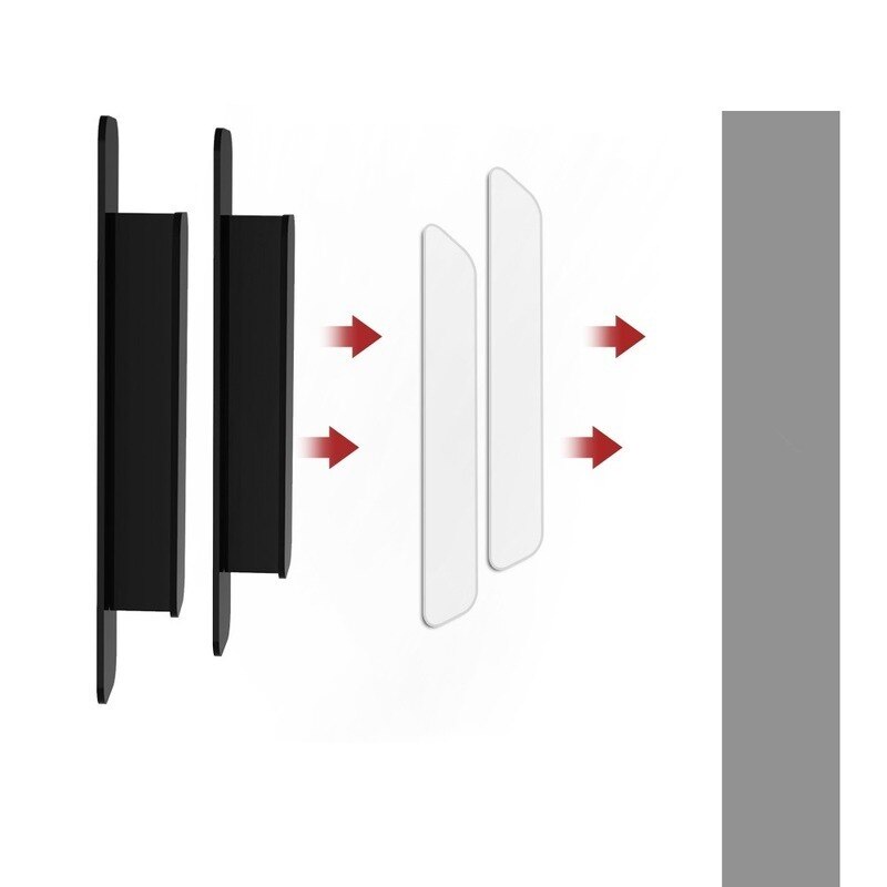 Tay Nắm Cửa Kính Hình Chữ Nhật Đa Năng Tiện Dụng Cho Gia Đình