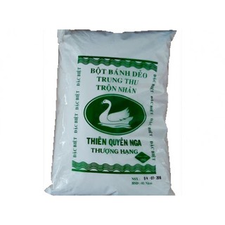 Bột bánh dẻo trung thu trộn nhân ( xanh ) Thiên Quyên Nga 1kg