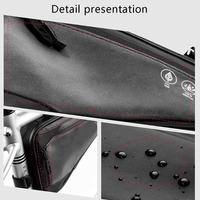 Túi Đựng Đồ Nhiều Màu Sắc Gắn Dưới Khung Xe Đạp Leo Núi Tiện Lợi