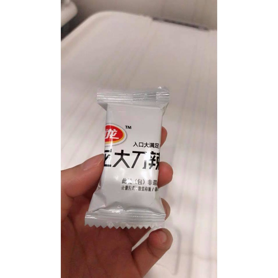 KẸO TĂM CAY NGON MÊ LY 7.5g/gói - thừng cay/ thanh cay/ miếng cay/ gói cay/ lát cay/ tăm cay/ sợi cay