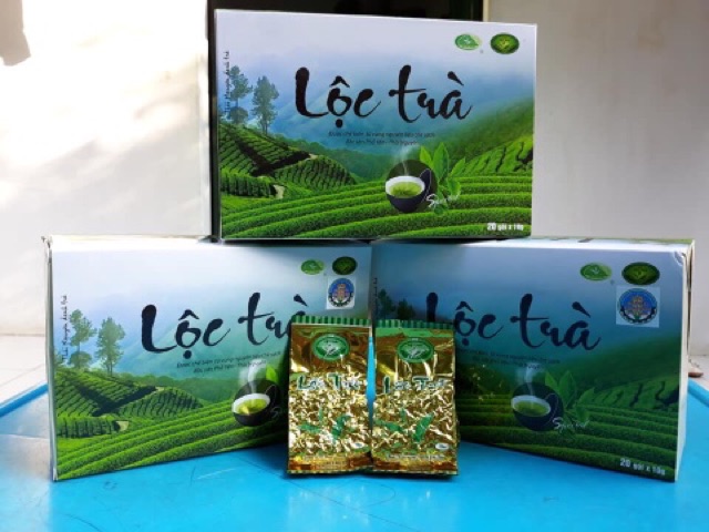 Lộc Trà Thái Nguyên Cao Cấp (Hộp 200gr gồm 20 gói nhỏ hút chân không)