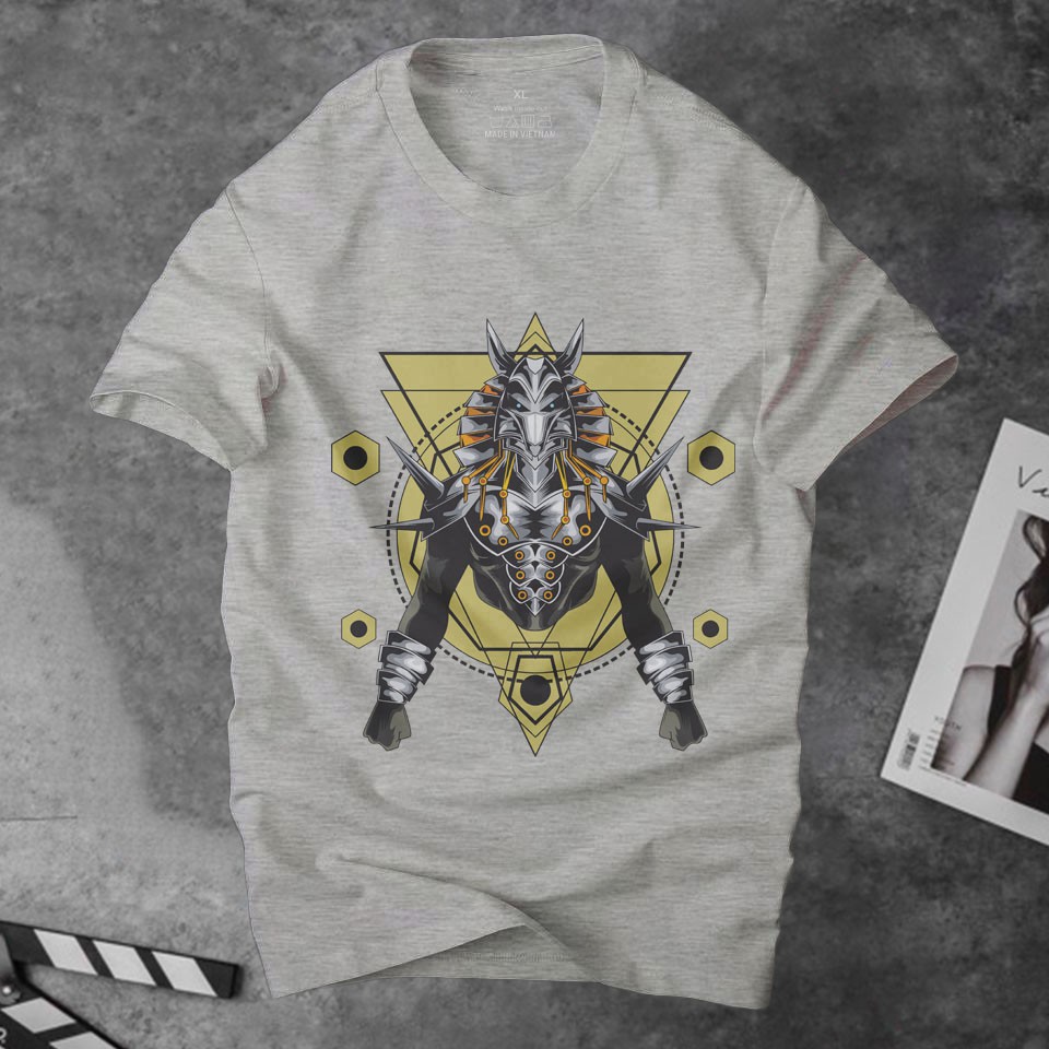 Áo thun nam Anubis Z2 phong cổ đại cá tính, vải cotton 4 chiều mềm mịn thoáng mát khô thoáng nhanh | ursport