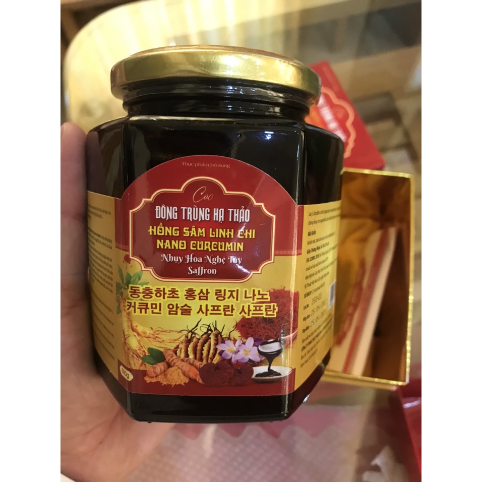 Cao Hồng Sâm Linh Chi Đông Trùng Hạ Thảo