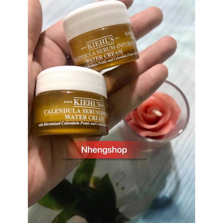 [Minisize 7ml] Kem dưỡng Hoa Cúc Calendula Serum-Infused Water Cream