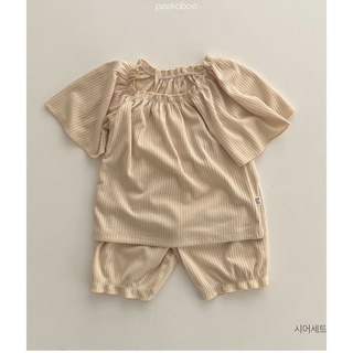 Bộ Sheer Peekaboo Hàn Quốc
