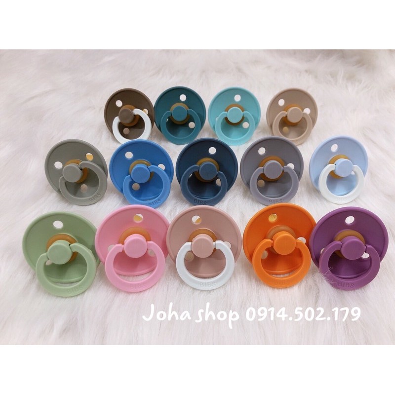 TI NGẬM BIBS COLOUR SILICONE