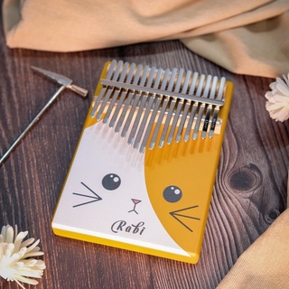 (TẶNG HD CHƠI) Đàn Kalimba 17 Phím RABI Cao Cấp